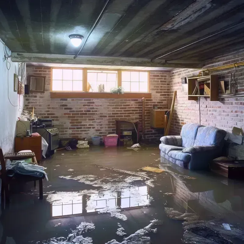 Flooded Basement Cleanup in North Alamo, TX